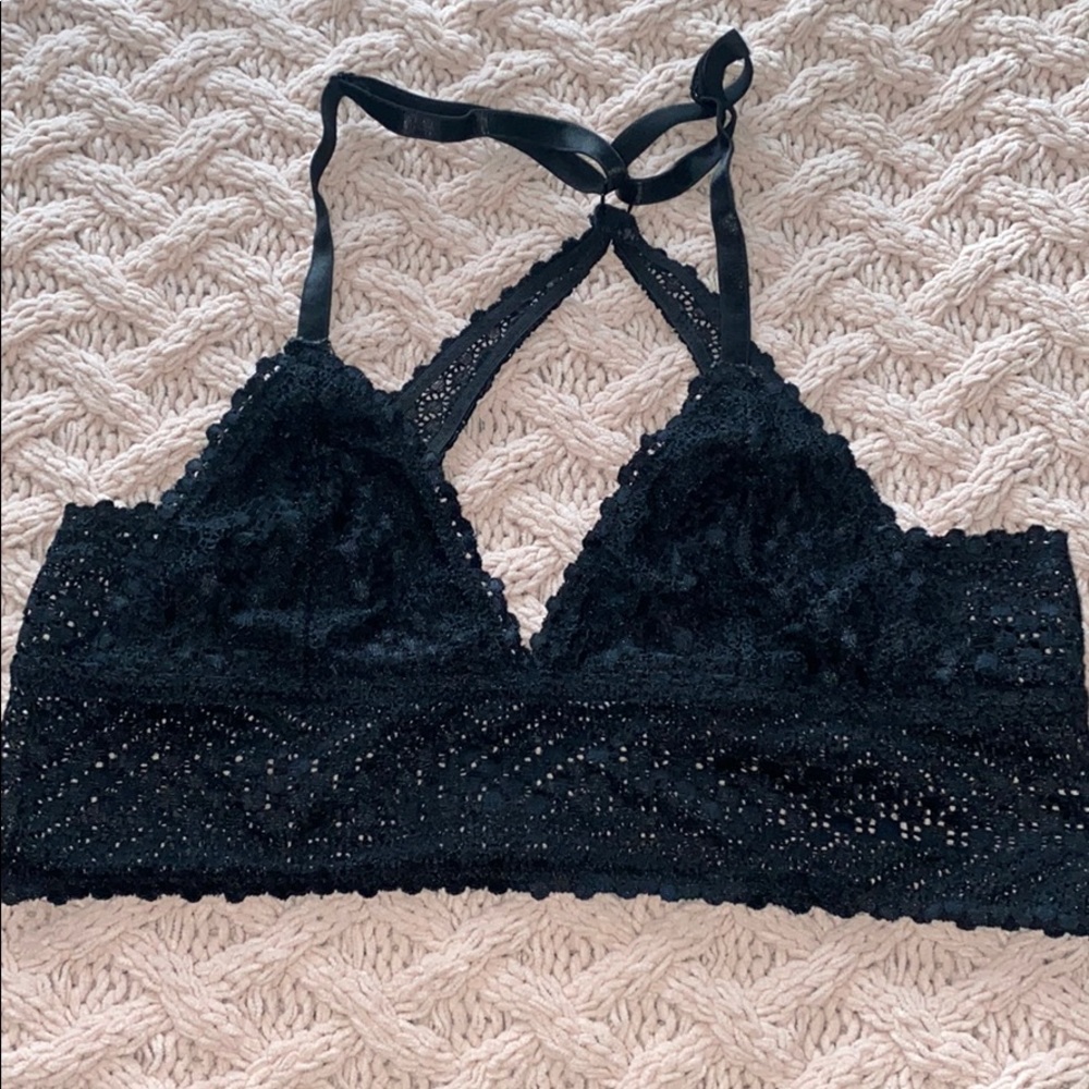 Black bralette